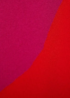 MANGO Sukienki I Kombinezony*Sukienka wzorzysta dzianina