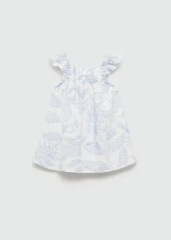 Dzieci MANGO Sukienki I Kombinezony*Sukienka wzór w liście