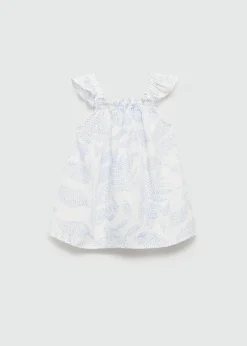 Dzieci MANGO Sukienki I Kombinezony*Sukienka wzór w liście