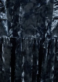 Dzieci MANGO Sukienki I Kombinezony*Sukienka z aksamitu z falbanką