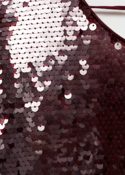 MANGO Sukienki I Kombinezony*Sukienka z cekinami i dekoltem na plecach