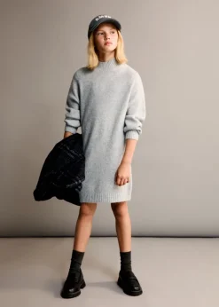 Dzieci MANGO Sukienki I Kombinezony*Sukienka z dzianiny