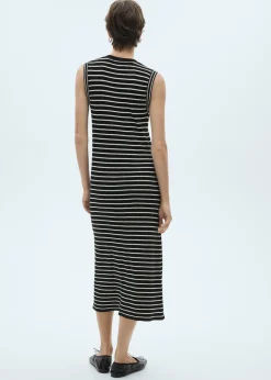 MANGO Sukienki I Kombinezony*Sukienka z dzianiny w paski