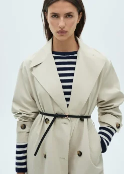 MANGO Sukienki I Kombinezony*Sukienka z dzianiny w paski