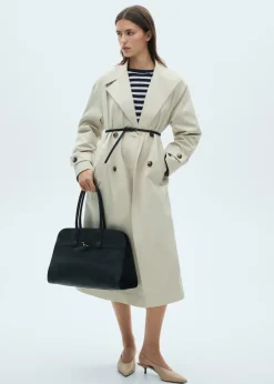 MANGO Sukienki I Kombinezony*Sukienka z dzianiny w paski