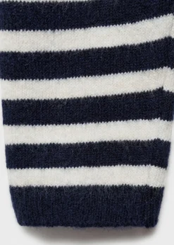 MANGO Sukienki I Kombinezony*Sukienka z dzianiny w paski