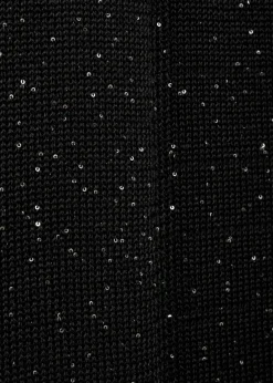 MANGO Sukienki I Kombinezony*Sukienka z dzianiny z cekinami