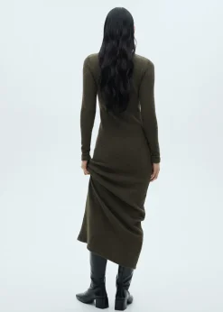 MANGO Sukienki I Kombinezony*Sukienka z dzianiny z golfem