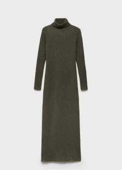 MANGO Sukienki I Kombinezony*Sukienka z dzianiny z golfem