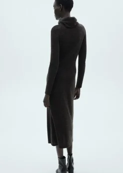 MANGO Sukienki I Kombinezony*Sukienka z dzianiny z golfem