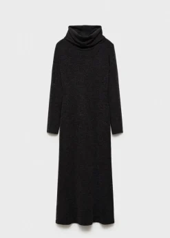 MANGO Sukienki I Kombinezony*Sukienka z dzianiny z golfem