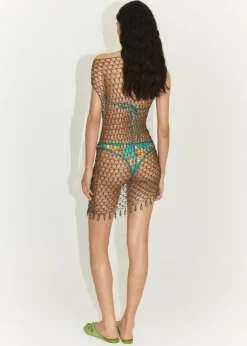 MANGO Sukienki I Kombinezony*Sukienka z dzianiny z kryształkami