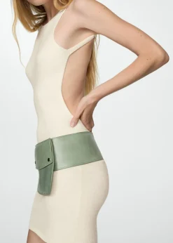 MANGO Sukienki I Kombinezony*Sukienka z dzianiny z odkrytymi plecami