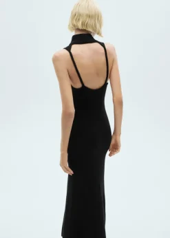 MANGO Sukienki I Kombinezony*Sukienka z dzianiny z odkrytymi plecami