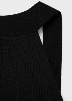 MANGO Sukienki I Kombinezony*Sukienka z dzianiny z odkrytymi plecami