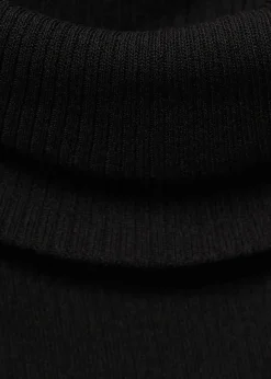 MANGO Sukienki I Kombinezony*Sukienka z dzianiny z odkrytymi ramionami