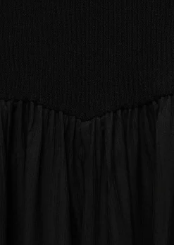 MANGO Sukienki I Kombinezony*Sukienka z dzianiny z odkrytymi ramionami