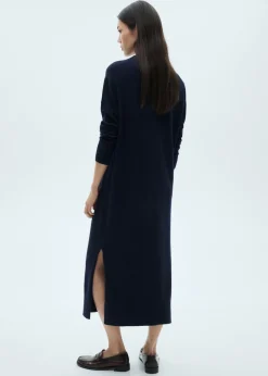 MANGO Sukienki I Kombinezony*Sukienka z dzianiny z okrągłym dekoltem