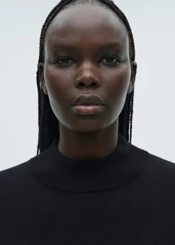 MANGO Sukienki I Kombinezony*Sukienka z dzianiny z półgolfem