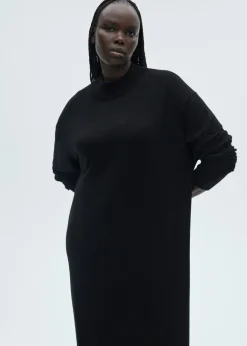 MANGO Sukienki I Kombinezony*Sukienka z dzianiny z półgolfem