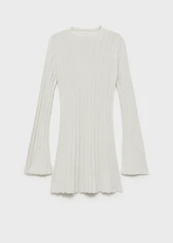 MANGO Sukienki I Kombinezony*Sukienka z dzianiny z półgolfem