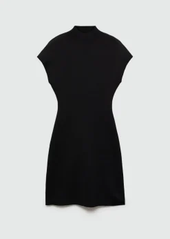 MANGO Sukienki I Kombinezony*Sukienka z dzianiny z półgolfem