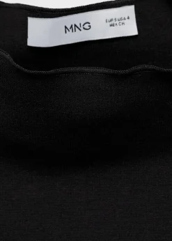 MANGO Sukienki I Kombinezony*Sukienka z dzianiny z półgolfem