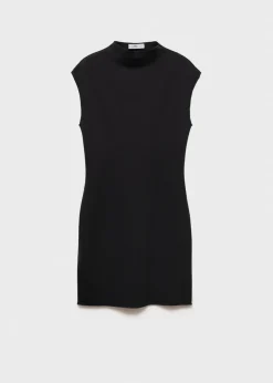 MANGO Sukienki I Kombinezony*Sukienka z dzianiny z półgolfem