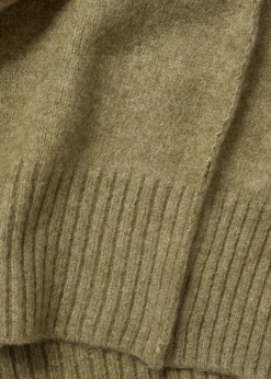 MANGO Sukienki I Kombinezony*Sukienka z dzianiny z prążkowanymi wykończeniami