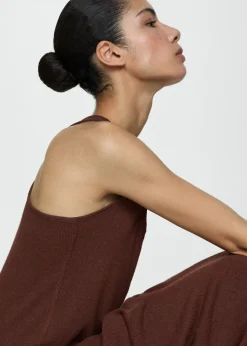 MANGO Sukienki I Kombinezony*Sukienka z dzianiny ze skrzyżowanymi paskami na plecach