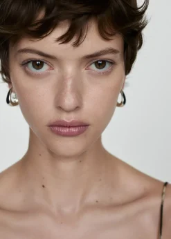 MANGO Sukienki I Kombinezony*Sukienka z falbanami zwierzęcy wzór