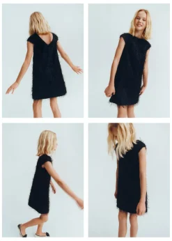 Dzieci MANGO Sukienki I Kombinezony*Sukienka z frędzlami