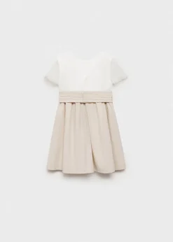 Dzieci MANGO Sukienki I Kombinezony*Sukienka z kontrastem