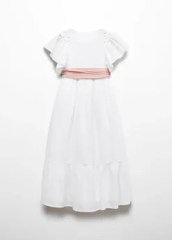 Dzieci MANGO Sukienki I Kombinezony*Sukienka z kreszowanej bawełny