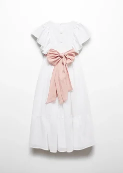 Dzieci MANGO Sukienki I Kombinezony*Sukienka z kreszowanej bawełny