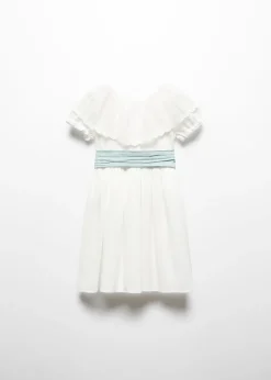 Dzieci MANGO Sukienki I Kombinezony*Sukienka z kreszowanej bawełny