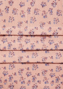 Dzieci MANGO Sukienki I Kombinezony*Sukienka z kreszowanej tkaniny w kwiaty