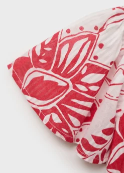 Dzieci MANGO Sukienki I Kombinezony*Sukienka z kwiatowym wzorem