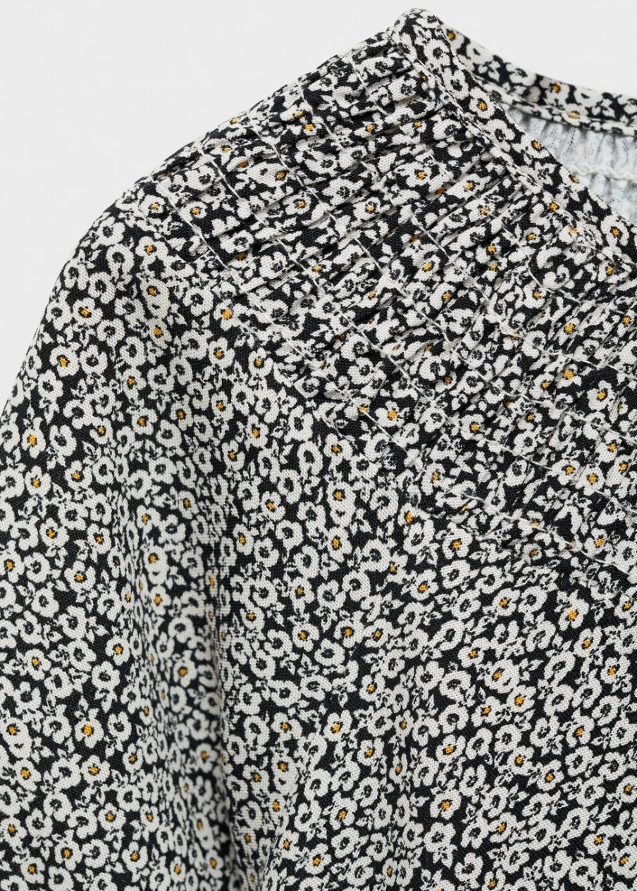 Dzieci MANGO Sukienki I Kombinezony*Sukienka z kwiatowym wzorem