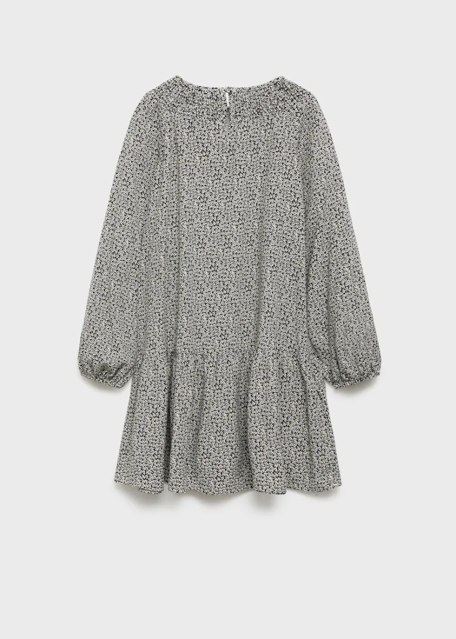 Dzieci MANGO Sukienki I Kombinezony*Sukienka z kwiatowym wzorem