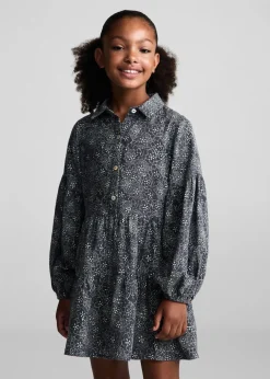 Dzieci MANGO Sukienki I Kombinezony*Sukienka z kwiatowym wzorem