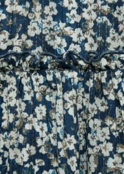 Dzieci MANGO Sukienki I Kombinezony*Sukienka z kwiatowym wzorem