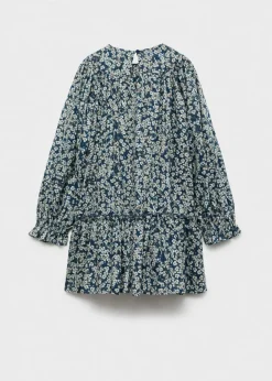Dzieci MANGO Sukienki I Kombinezony*Sukienka z kwiatowym wzorem