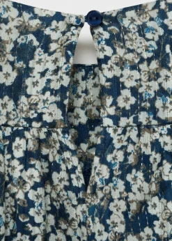 Dzieci MANGO Sukienki I Kombinezony*Sukienka z kwiatowym wzorem