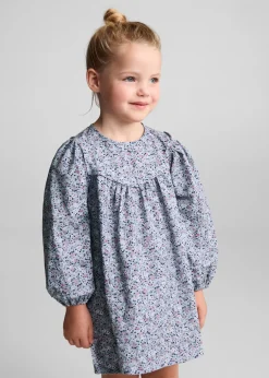 Dzieci MANGO Sukienki I Kombinezony*Sukienka z kwiatowym wzorem