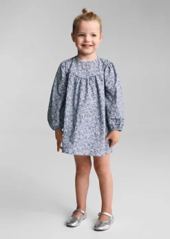 Dzieci MANGO Sukienki I Kombinezony*Sukienka z kwiatowym wzorem