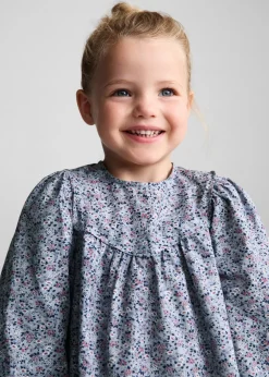 Dzieci MANGO Sukienki I Kombinezony*Sukienka z kwiatowym wzorem