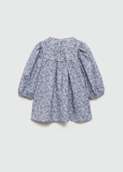 Dzieci MANGO Sukienki I Kombinezony*Sukienka z kwiatowym wzorem