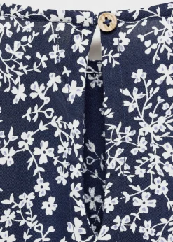 Dzieci MANGO Sukienki I Kombinezony*Sukienka z kwiatowym wzorem