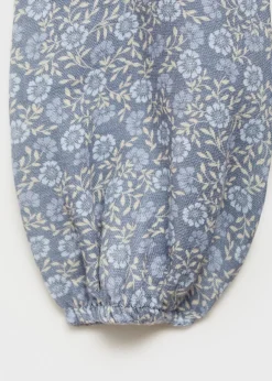 Dzieci MANGO Sukienki I Kombinezony*Sukienka z kwiatowym wzorem i guzikami